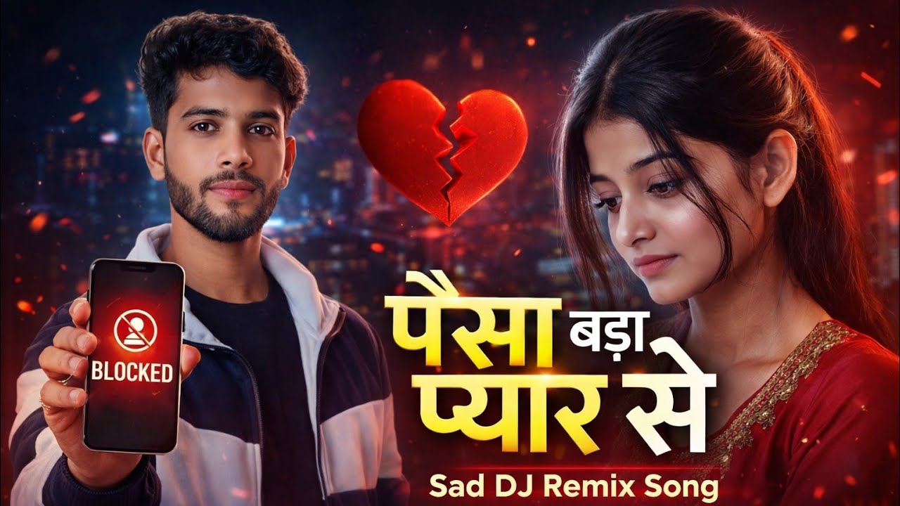 उसने पैसे के लिए मुझे Block कर दिया 😭 | पैसा बड़ा प्यार से | Sad DJ Remix 2026 #jbjubair jb jubair