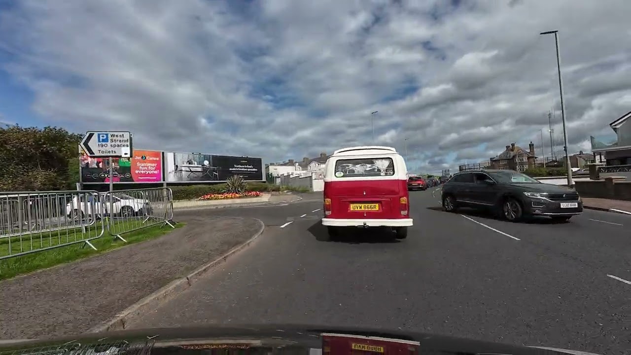 Portstewart To Portrush Drive, Northern Ireland 4K