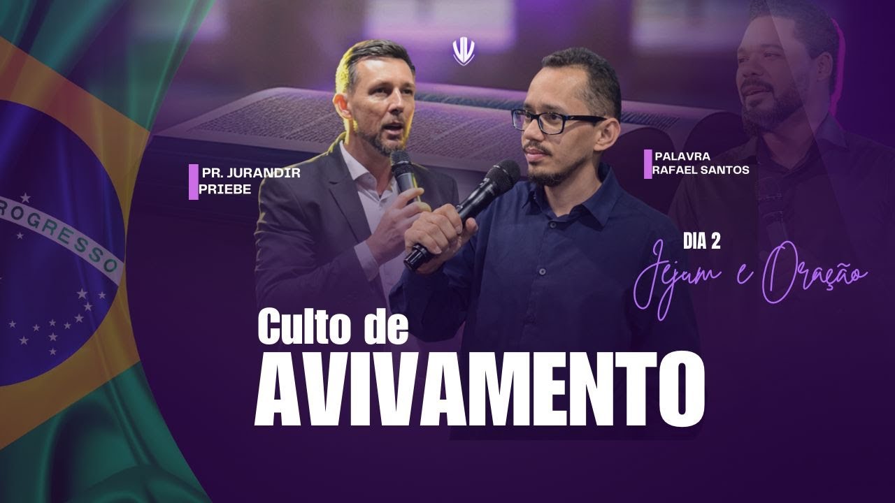 Culto de Avivamento| Verbo Vivo Brasil | Tony Calado