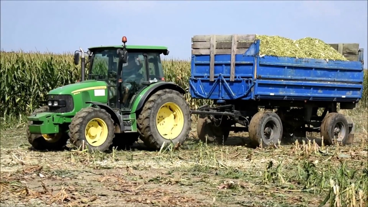 Siláže 2018 Claas/John Deere/Zetor/Manitou