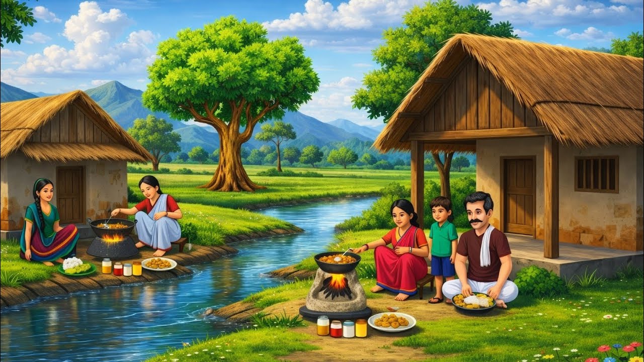 दो बहनों की किस्मत |  Hindi Story | Hindi kahani | moral stories | cartoon story | Hindi kahaniya