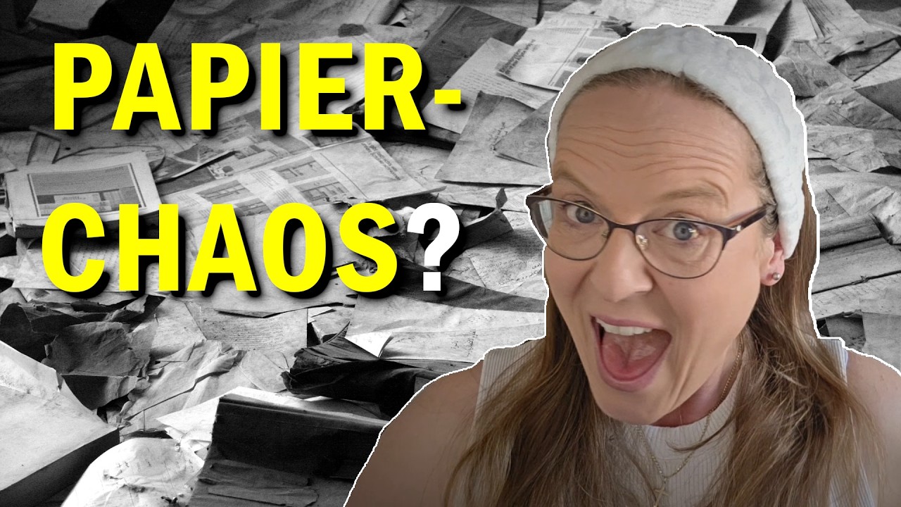 Papiere in 4 Schritten sortieren