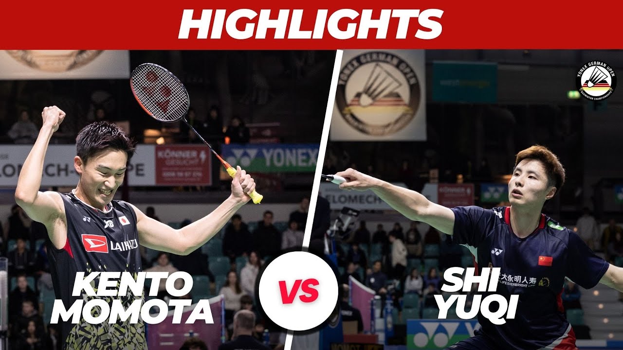Courtside View: Kento Momota vs. Shi Yuqi | German Open 2023
