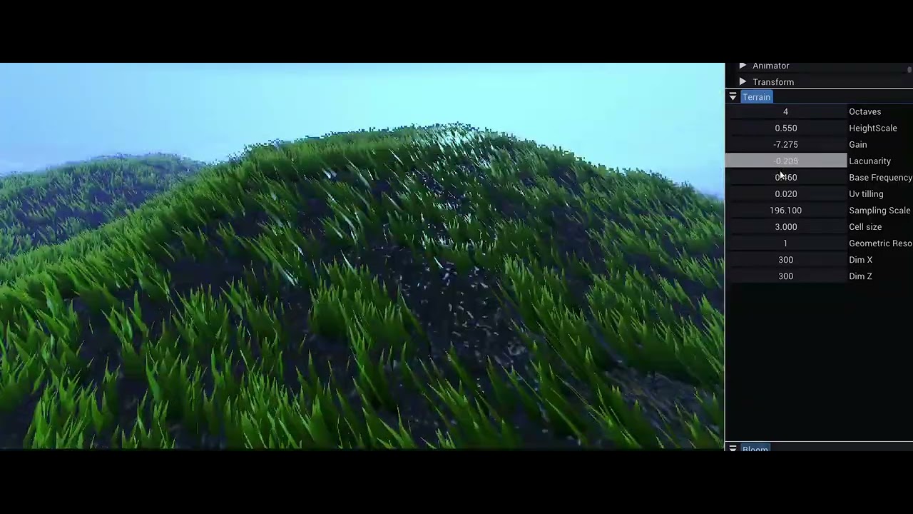 Procedural Scene generated with Mesh Shaders