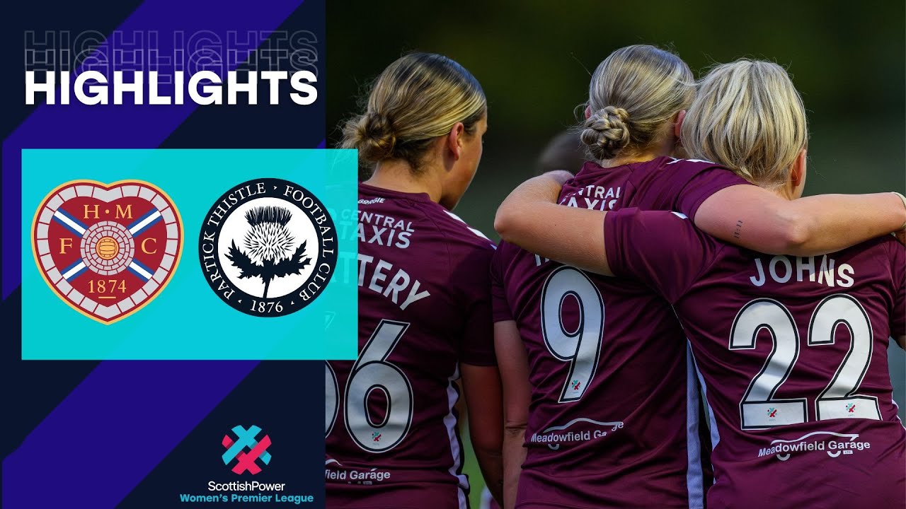 Hearts v Partick Thistle | HIGHLIGHTS | ScottishPower Women's Premier League