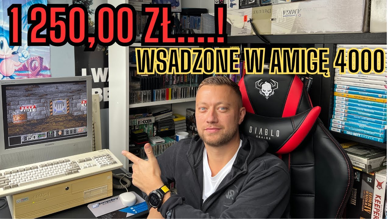 DUŻA naprawa i rozbudowa Amigi 4000 - etap 1 zakończony.