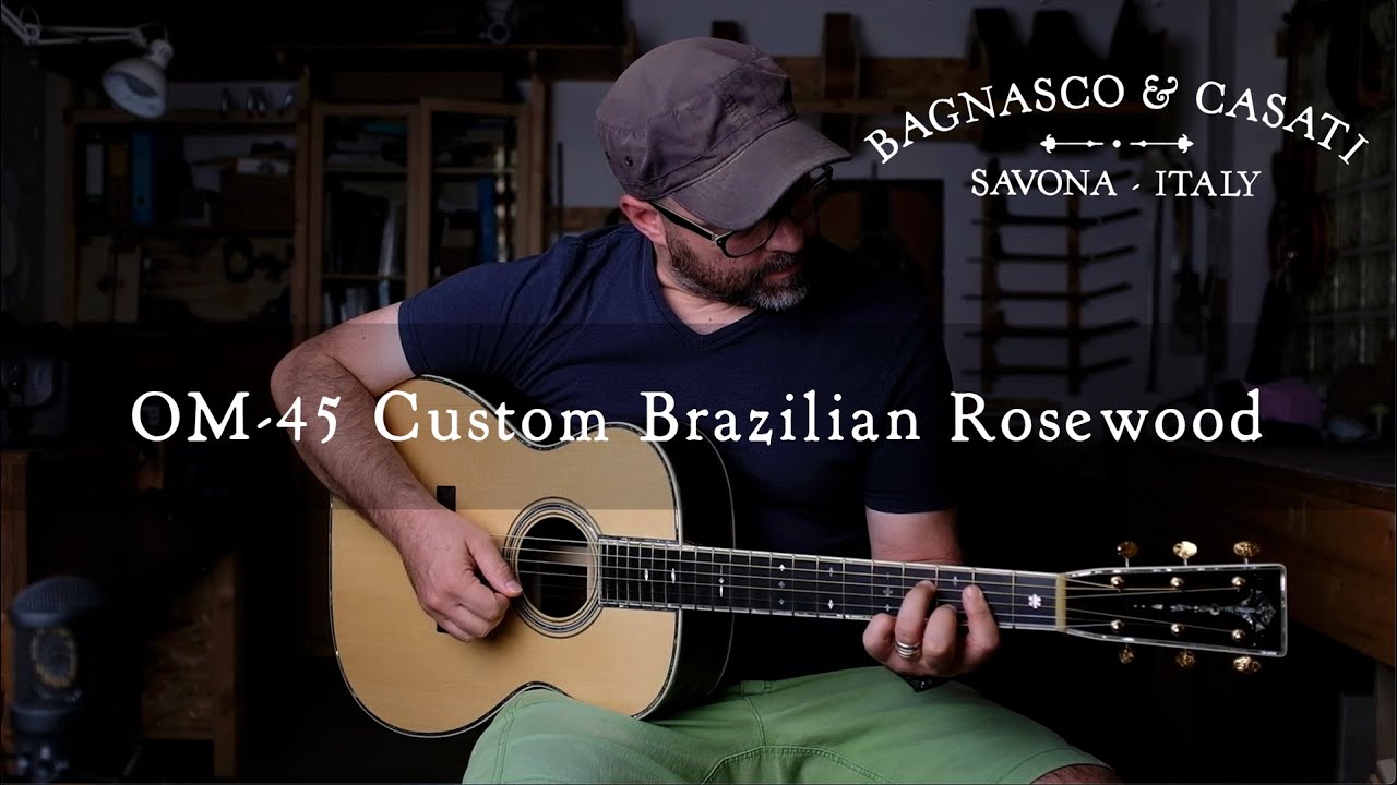 Bagnasco & Casati OM-45 Custom in Brazilian Rosewood