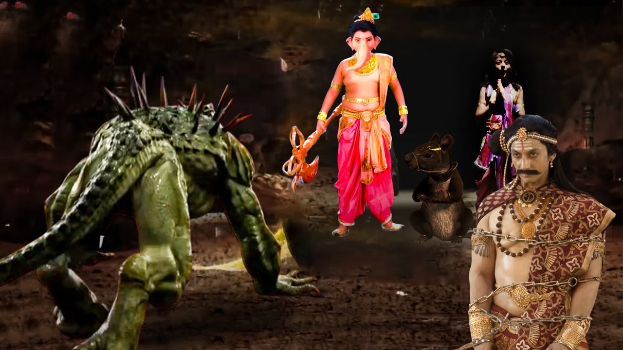 जब कार्तिकेय भक्त जैन पर टूटा दानव का कहर, तब रक्षा करने आये गणेश जी! | Vighnaharta Ganesha