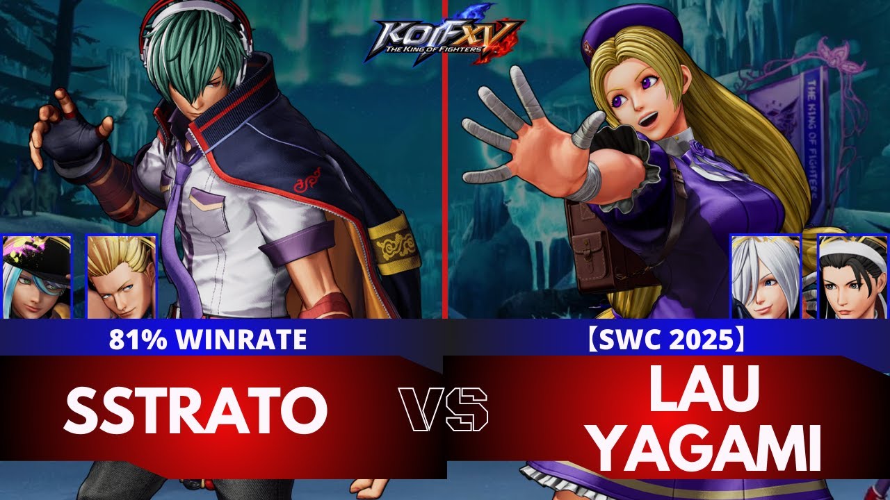 KOF XV🌟 SSTRATO (Benimaru/Shun'ei/Isla) vs LAU YAGAMI (Ángel/Hinako/Chizuru)🌟Ranked Match - 12/24