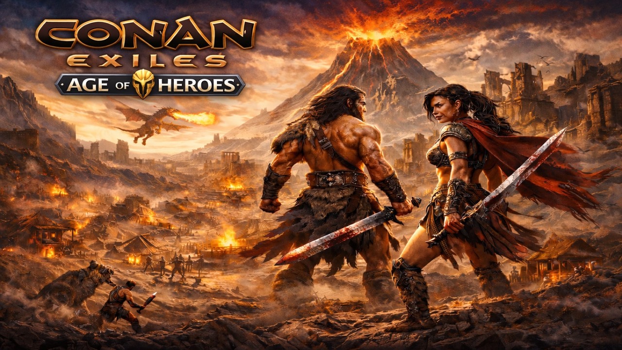 Повернення в землі вигнанців в Conan Exiles №1
