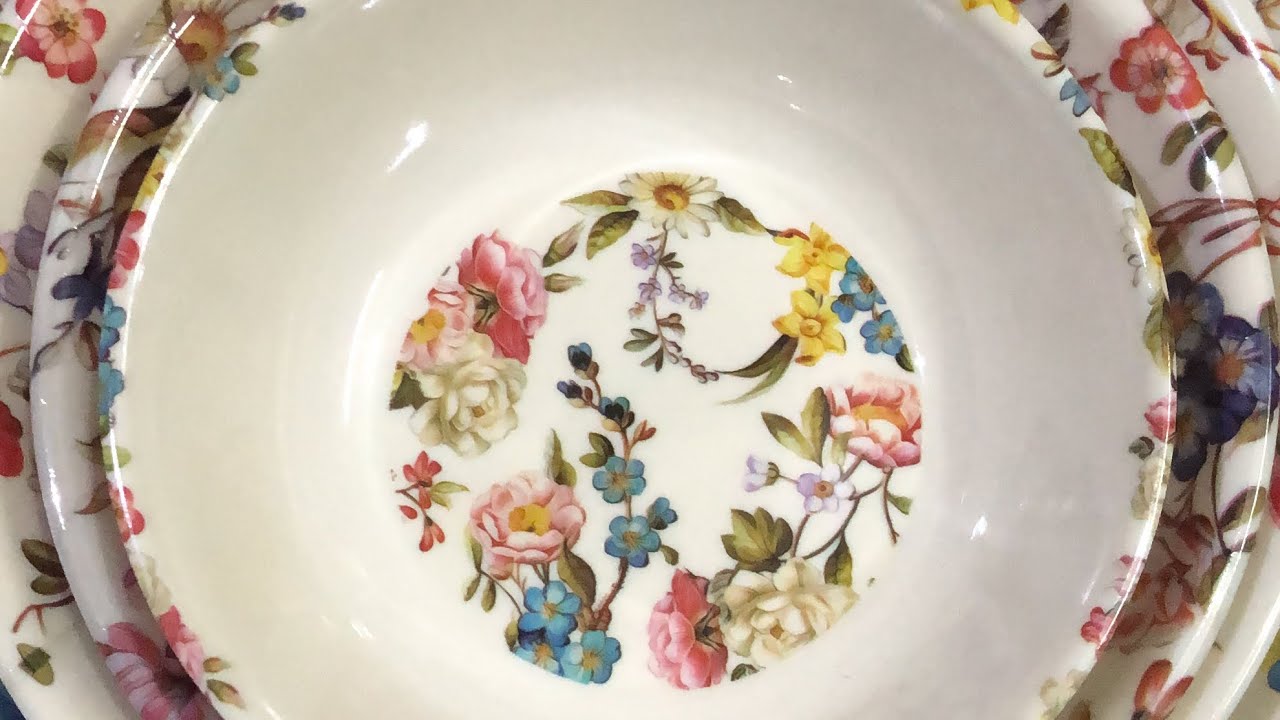 Beautiful, Colourful, Everyday Use Plates | Kitchen Essentials Plastic & Ceramic | Which You Prefer?