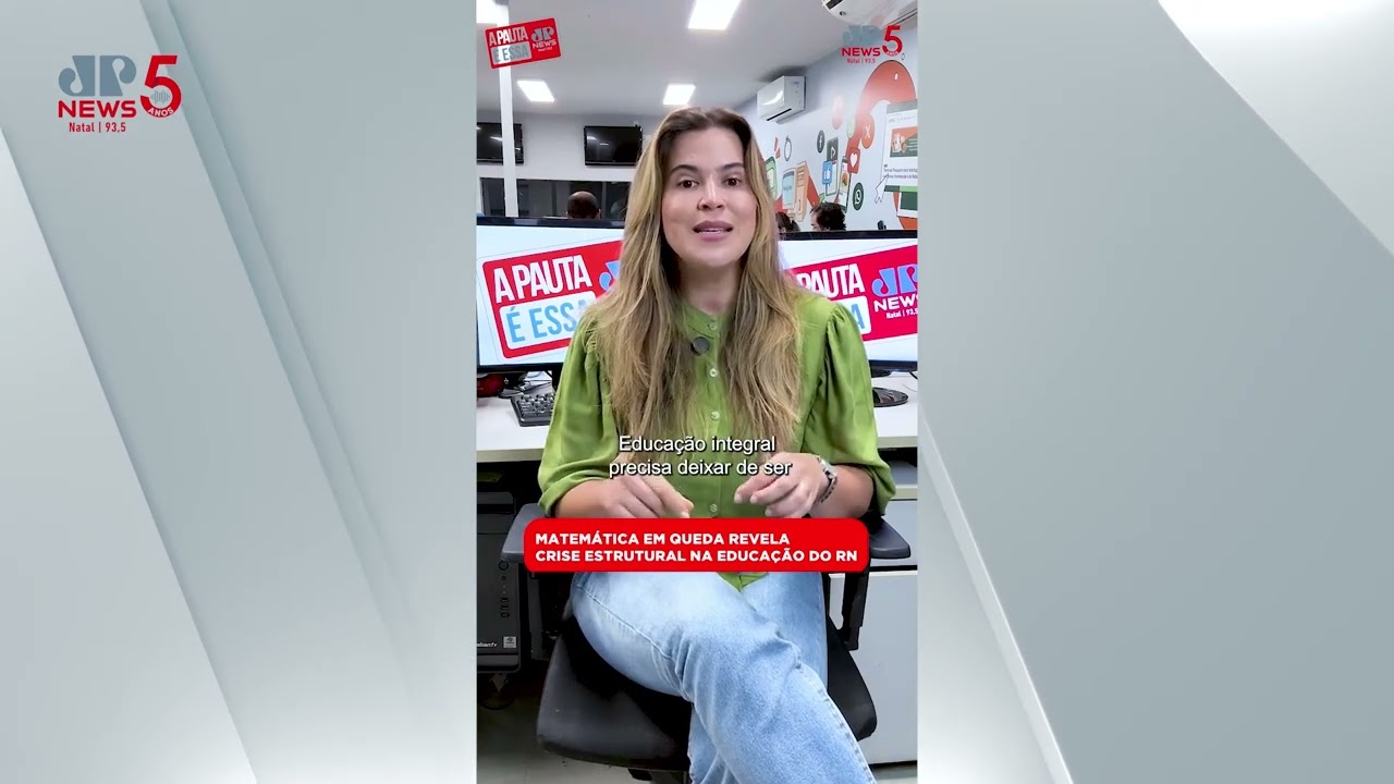 Matemática em queda revela crise estrutural na educação do RN