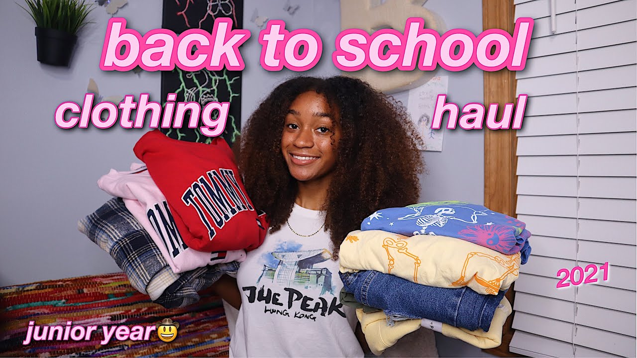 back to school *try on* clothing haul 2021! (junior year)