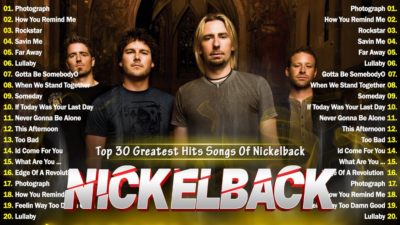 Best Songs Nickelback Full Album 2024 💥💥 Nickelback Greatest Hits Collections Of All Time