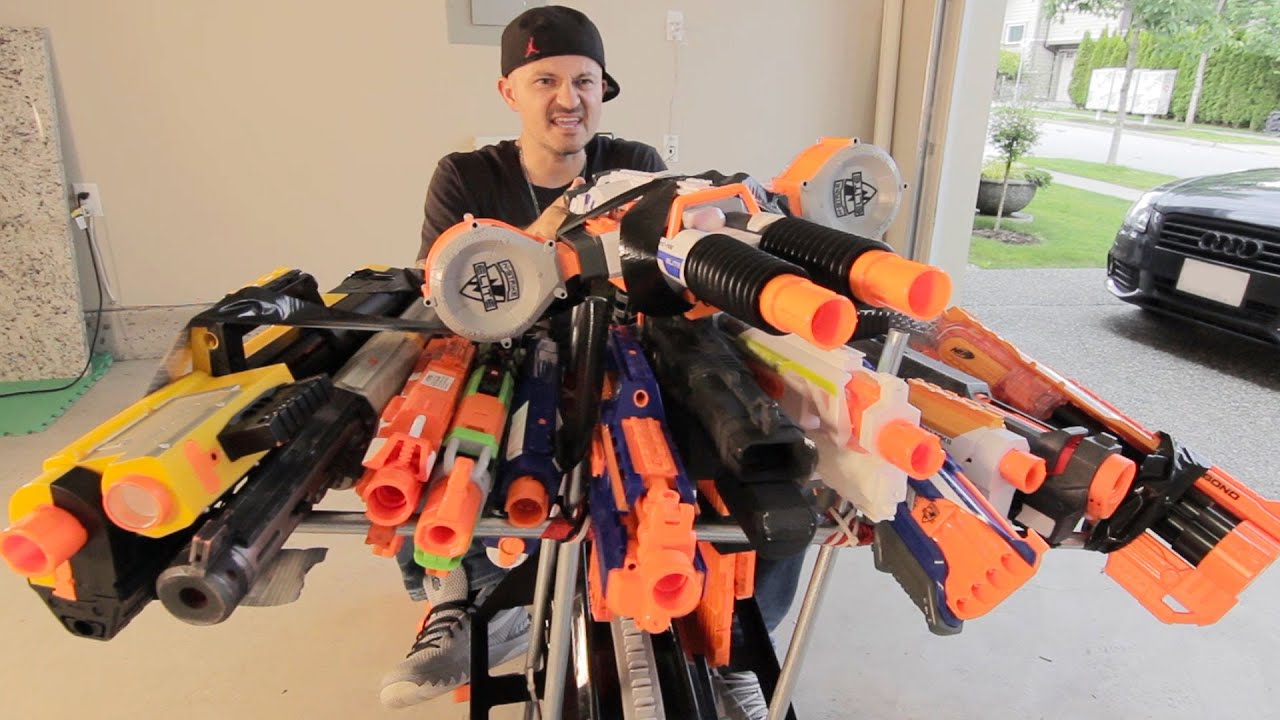 NERF BATTLE RACER против BOOMCO BLASTER BUGGY 2! Война Nerf!
