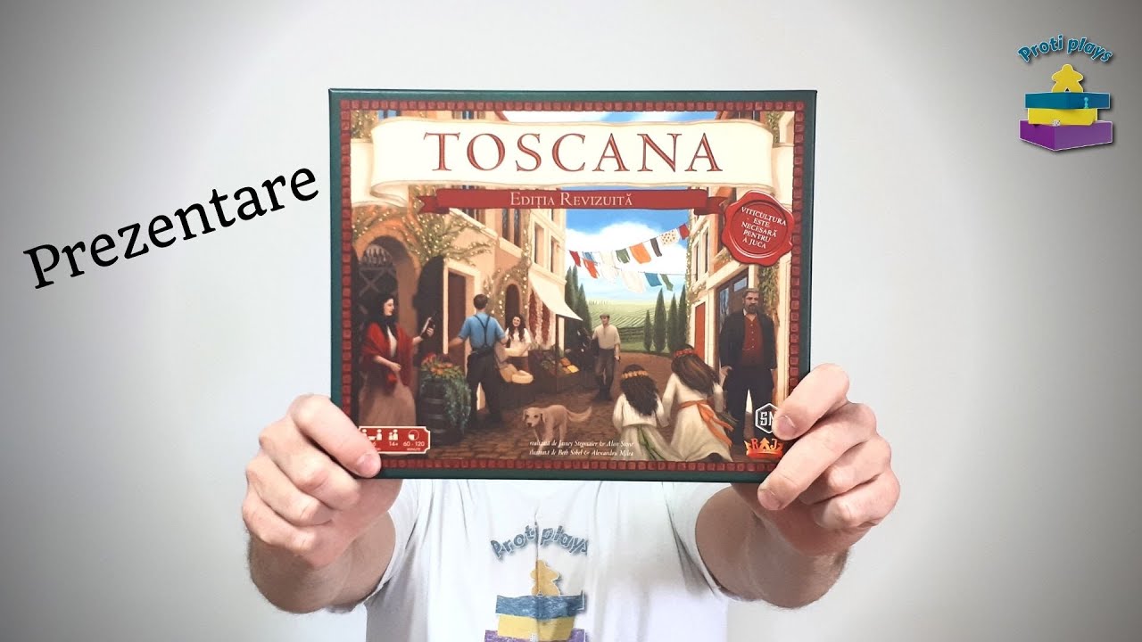 Cum se joaca Toscana (RO) extensia pentru Viticultura [Board game #205]