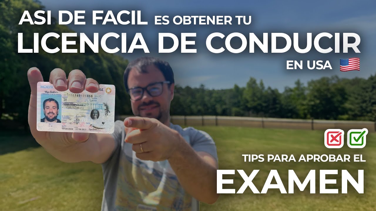 ¿COMO obtener tu LICENCIA DE CONDUCIR en ESTADOS UNIDOS? Cuento los SECRETOS para APROBAR el EXAMEN