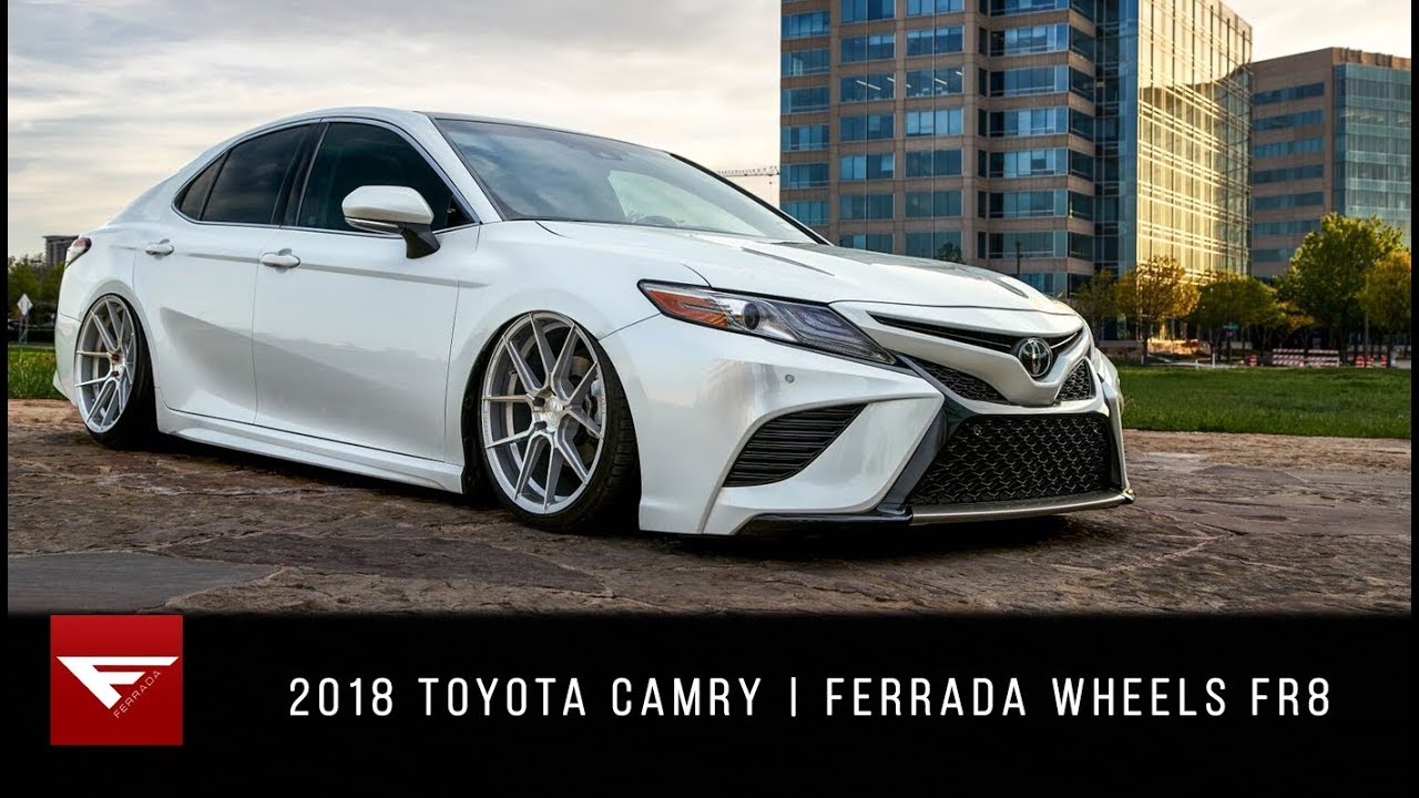 2018 Toyota Camry | Bagged in Dallas | Ferrada Wheels FR8