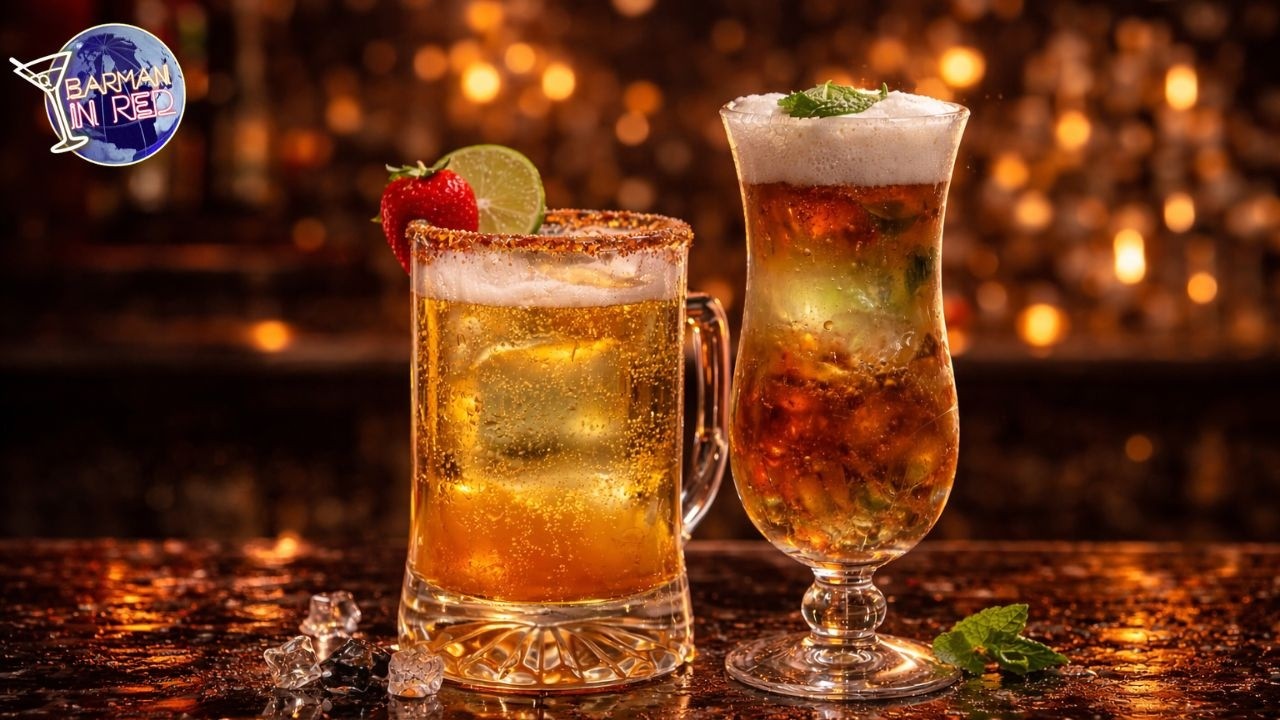 2 Cócteles con Cerveza que cambiarán tus reglas: Dulce vs  Picante