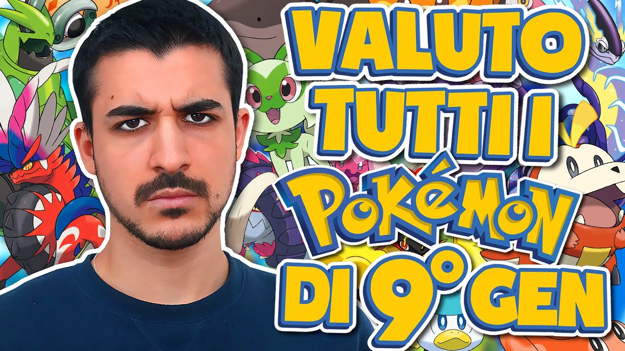 Valuto TUTTI i Pokemon di 9° GENERAZIONE!