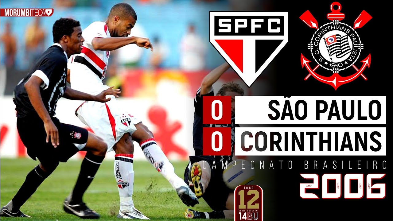 São Paulo 0x0 Corinthians - 2006 - CORINTHIANS ESCAPA DA DERROTA, MAS O TABU SEGUE EM SEU 12º JOGO!!