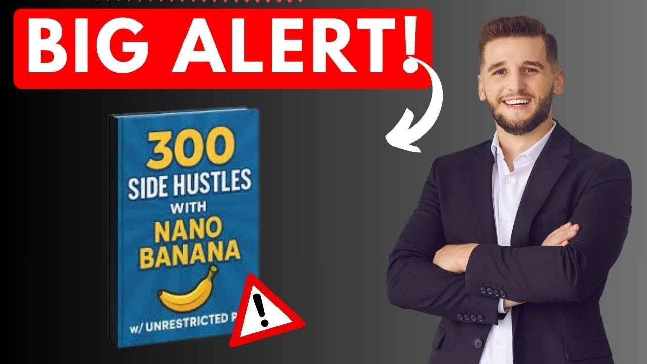 Nano Banana Review 💰 (BIG ALERT!)  | 300 Side Hustles You Can Start Without Tech Skills!