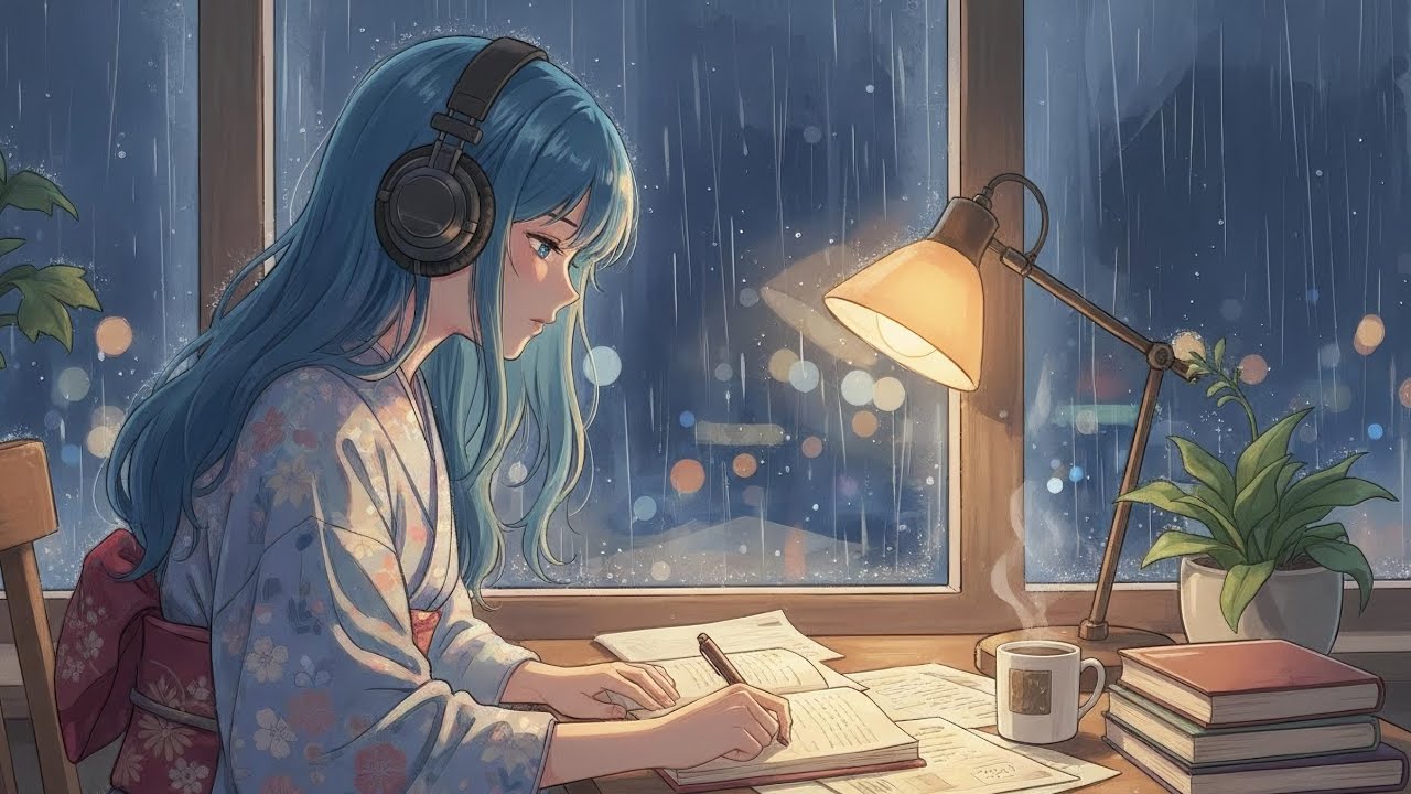 Shamisen Lo-Fi for Studying & Working 🎧 (No Vocals)