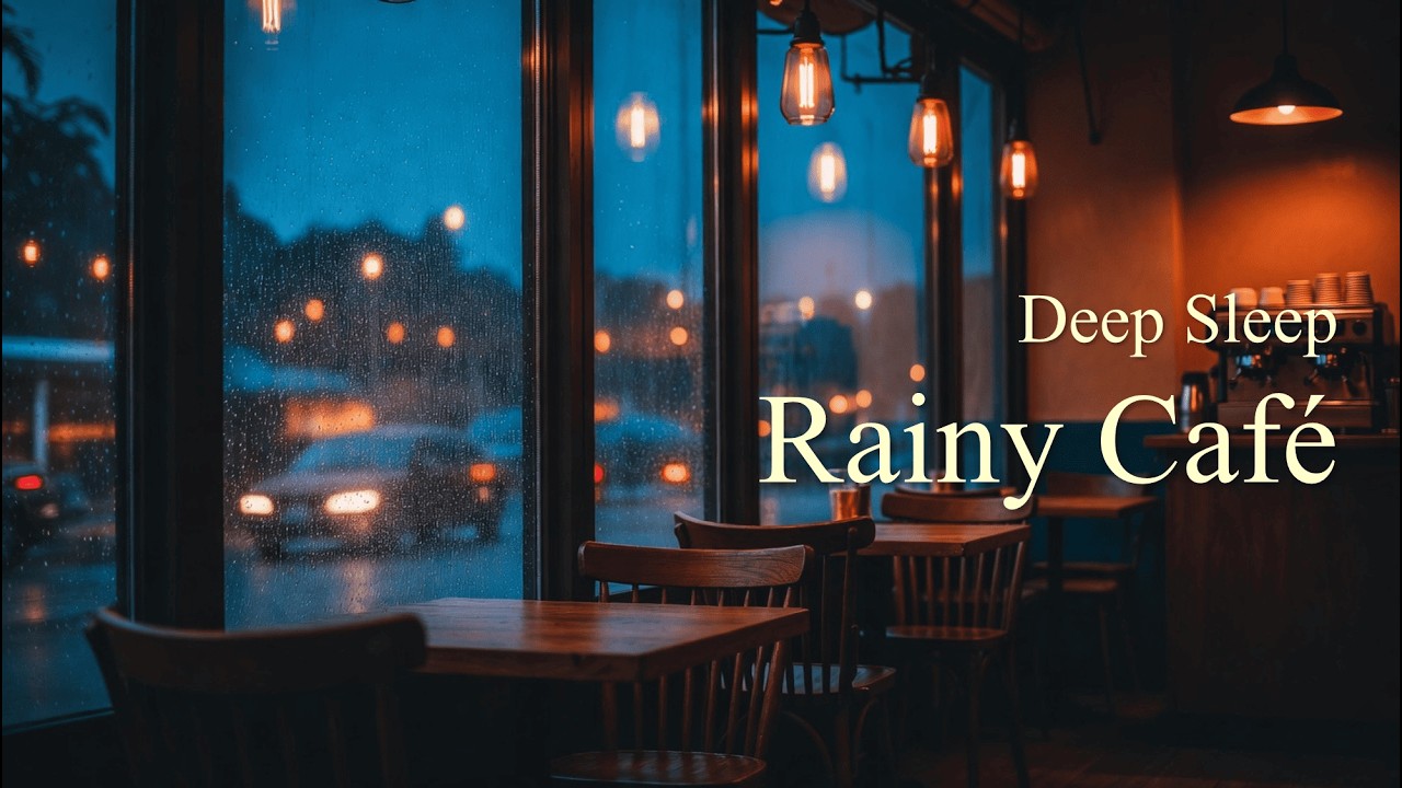 Midnight Rain Café – Soft Piano for Deep Sleep