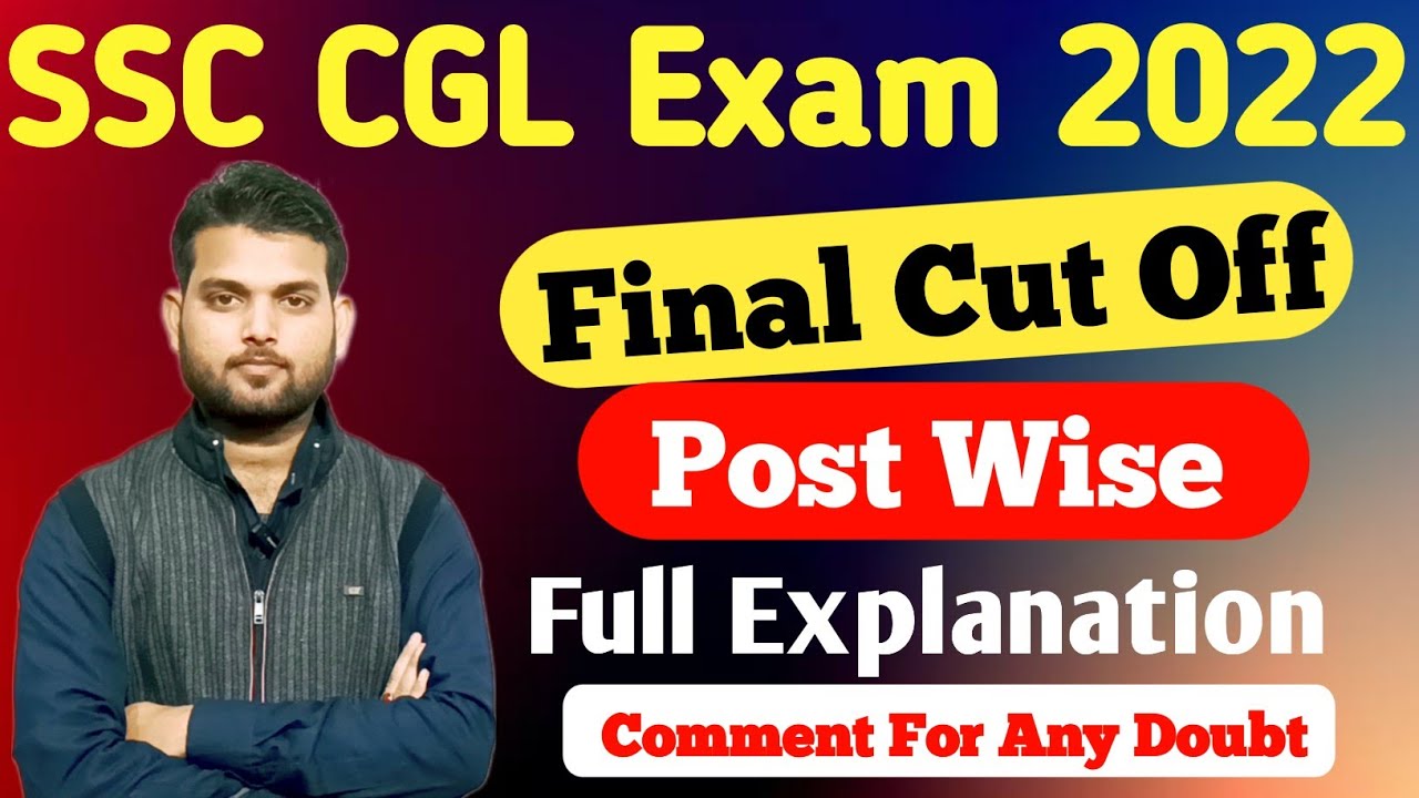 SCC CGL 2022 Expected Cut off SSC CGL 2022 // Post wise Cut Off SSC CGL 2022 //Safe Score Analysis