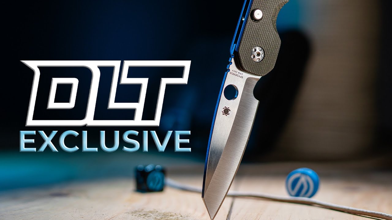 Spyderco Knives Smock | Эксклюзивный обзор DLT Trading @SpydercoKnivesOfficial