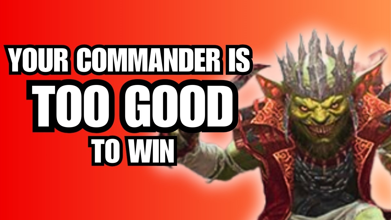 Win More Games With WORSE Commanders