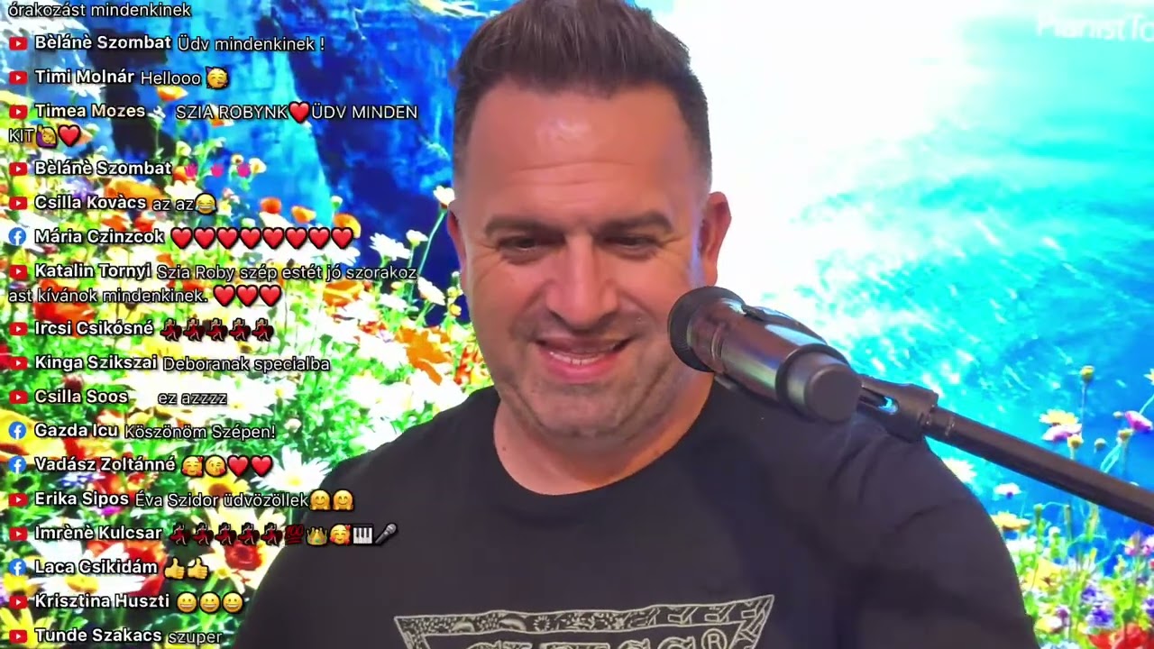 Roby köszi köszi  2025 Szept 18 live