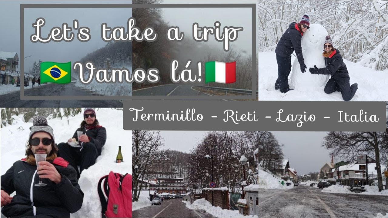 Terminillo (Part1) - Rieti - Lazio - Italia Let's take a trip  Vamos lá! - Snow Travel Italy - Neve