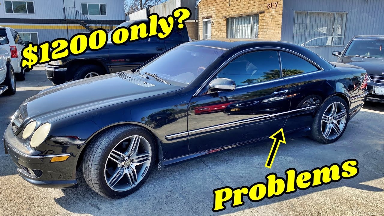 I Bought a Cheap TOTALED Mercedes CL500 from a Dismantler! What Is WRONG and Can I SAVE IT?