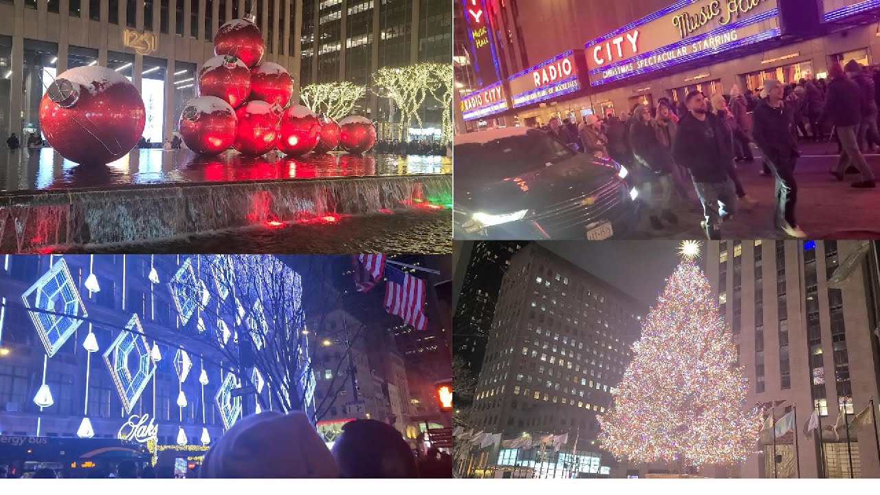 Рождественская елка Saks Fifth Ave Light & Rockefeller Christmas Tree 2025