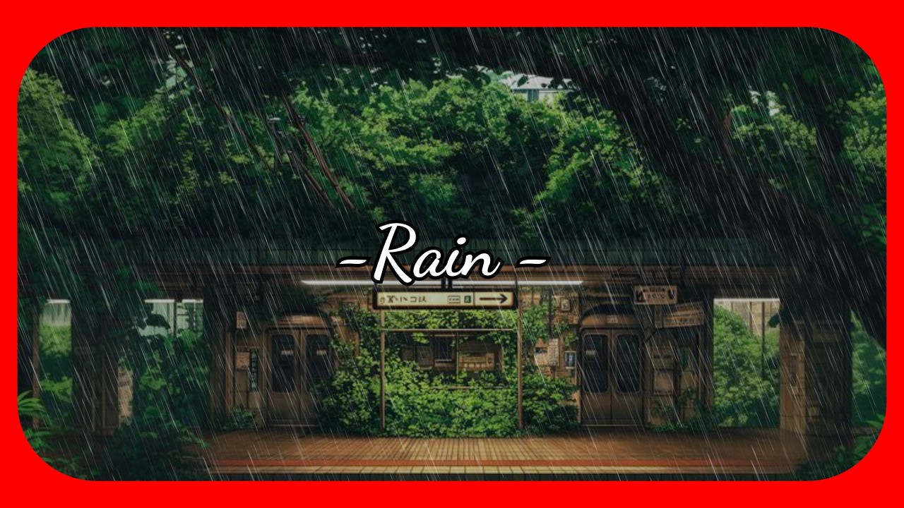 Soothing Rain Drops to Fall Asleep Fast ☔ [1 Hour]