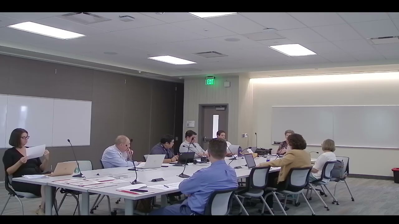 Board Study Session August 5, 2025