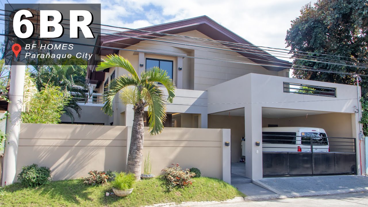 6BR Brand New House and Lot for Sale in BF Homes Paranaque City