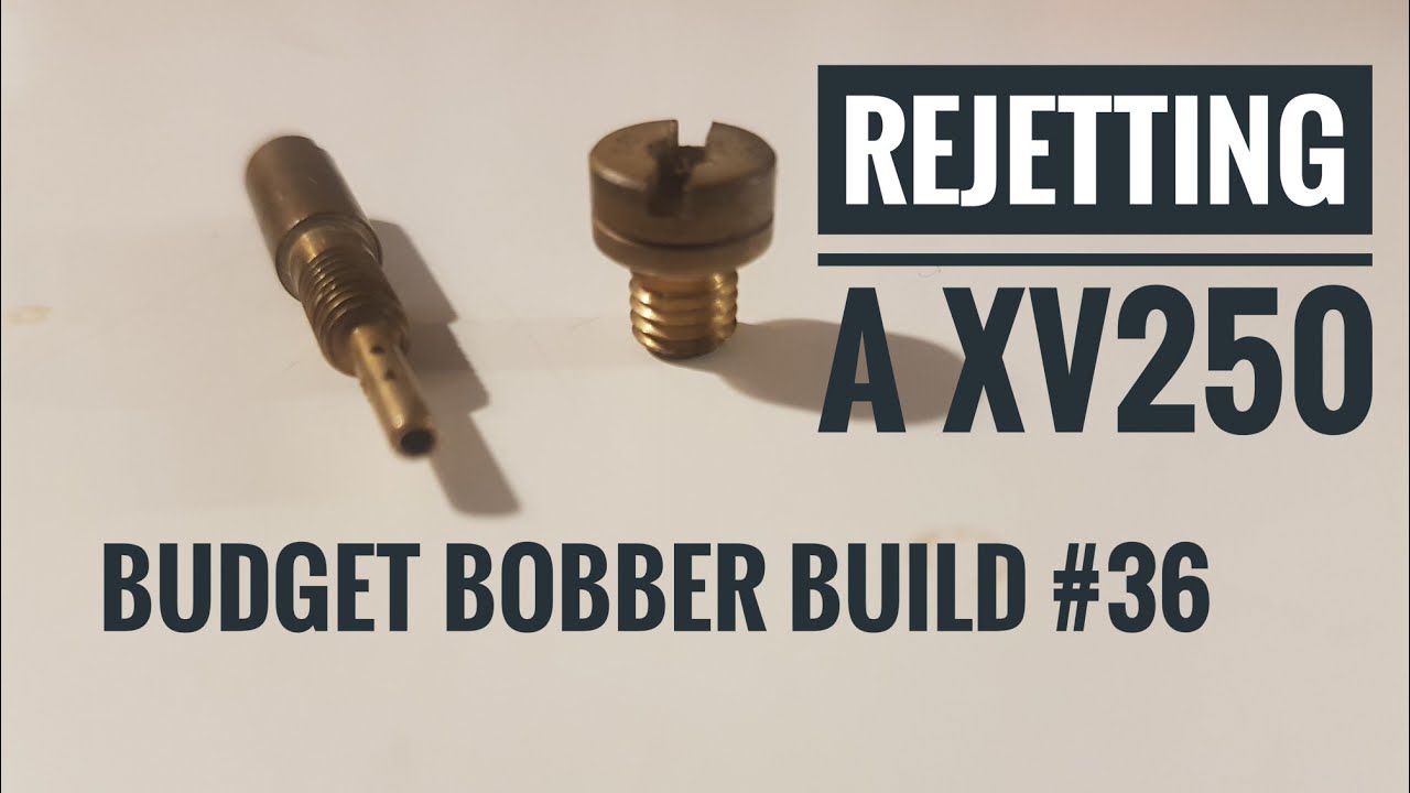 Budget Bobber Build #36 | How to Rejet a Virago 250, XV250 | Rejetting XV 250 with Road Test