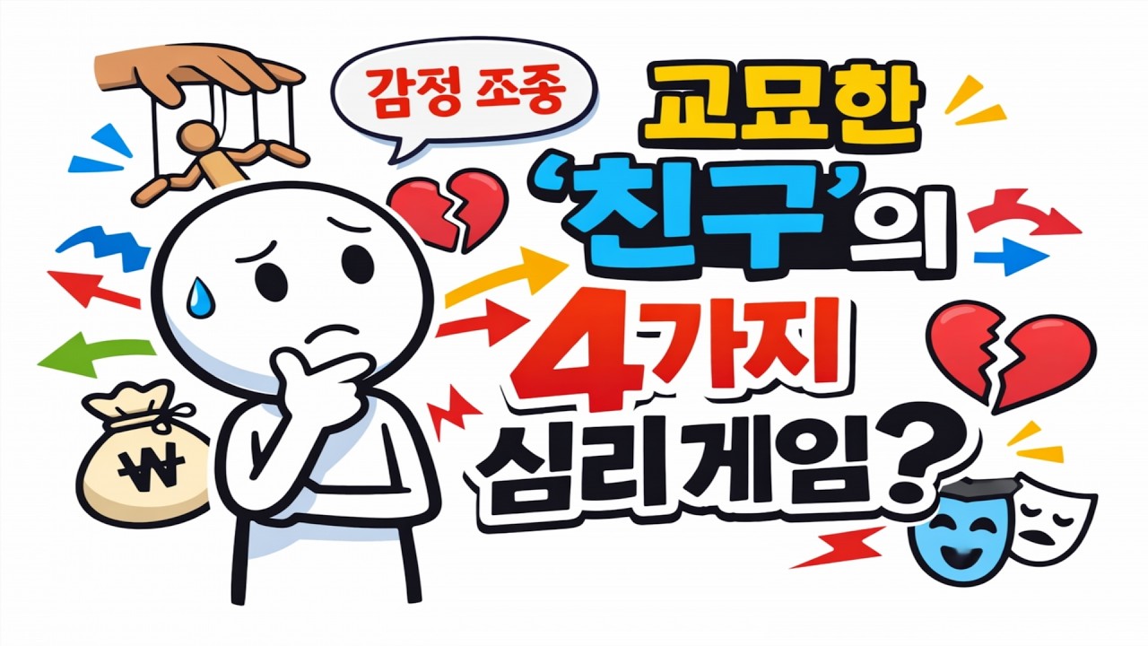 당신을 착취하는 '친구들'이 쓰는 4가지 심리 게임
