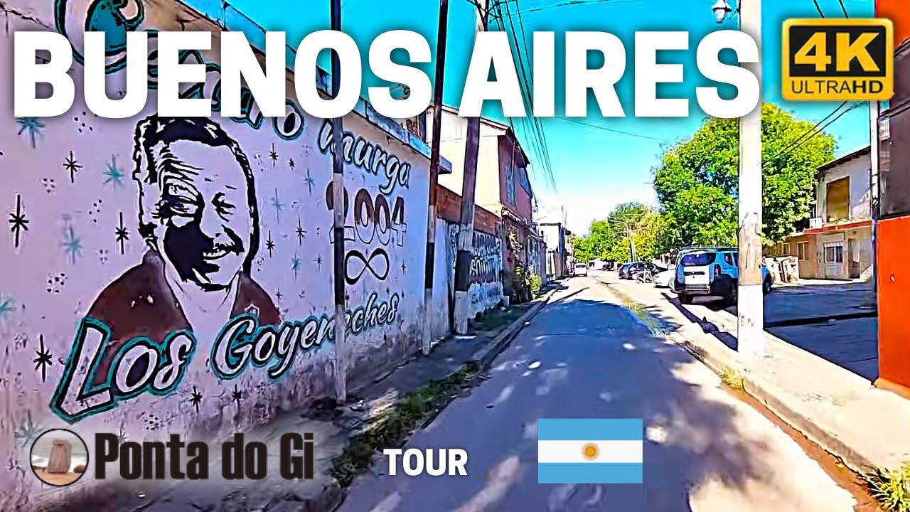 RECORRIENDO la ZONA NORTE de la CIUDAD de BUENOS AIRES 2026 #tour virtual CALLES de ARGENTINA en 4k