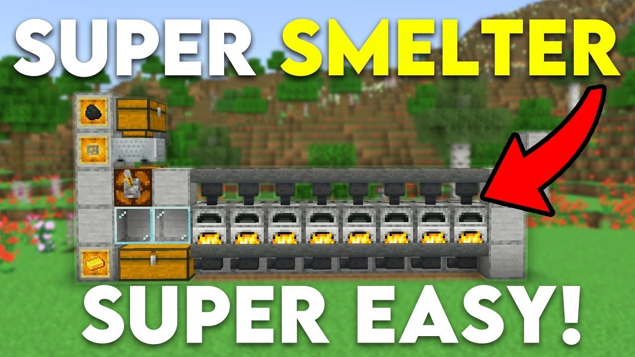 [1.21+] Le MEILLEUR Four Automatique sur Minecraft - Facile et Rapide.
