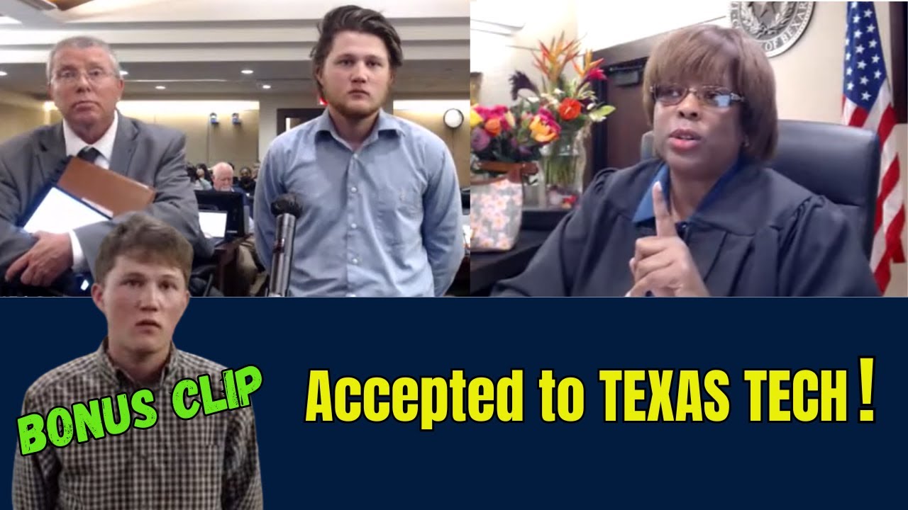 Judge Boyd SPOILED BRAT Wants to go AWAY TO COLLEGE!!