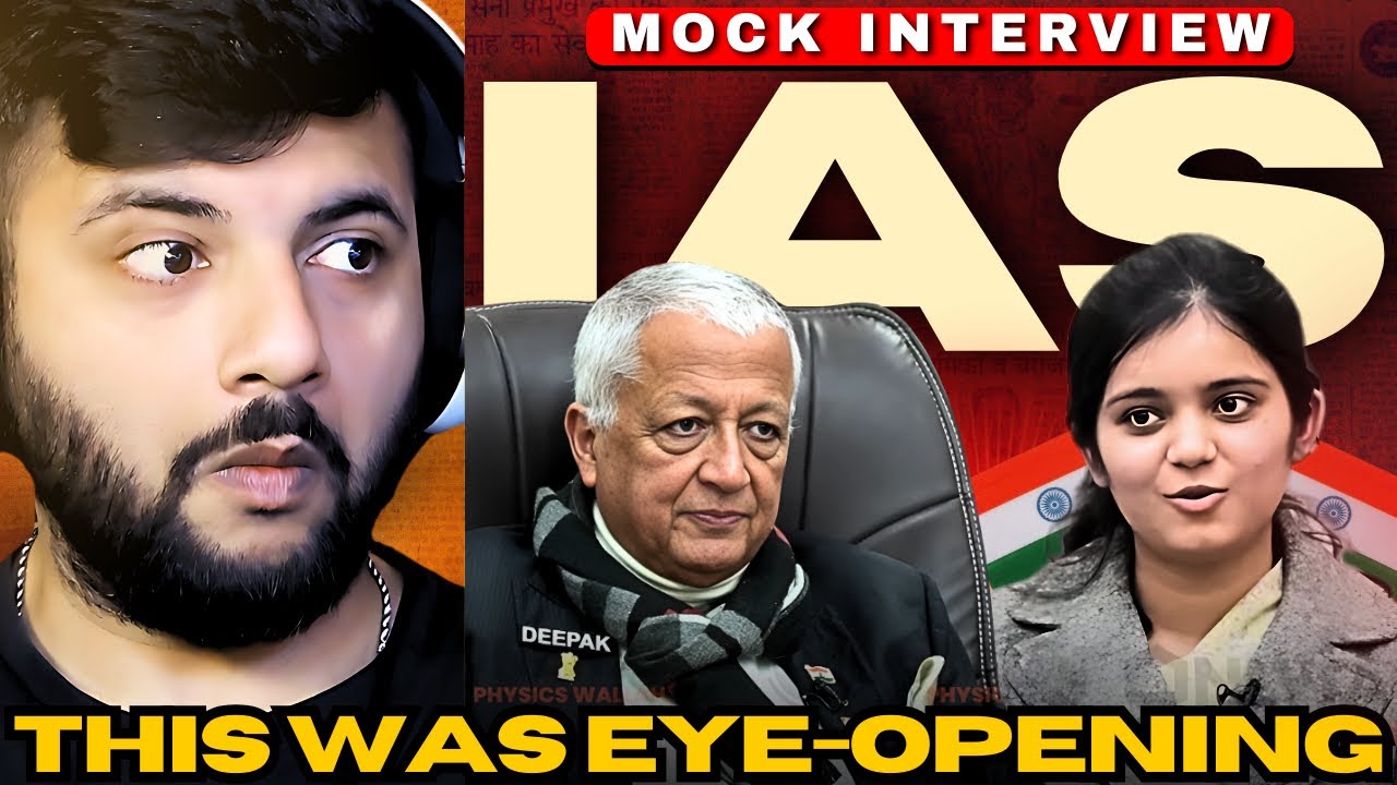 A Pakistani Reacts to | Wardah Khan | UPSC 2023 Topper Mock Interview