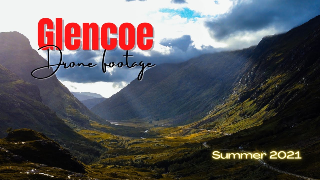 Glencoe Drone Footage 4K