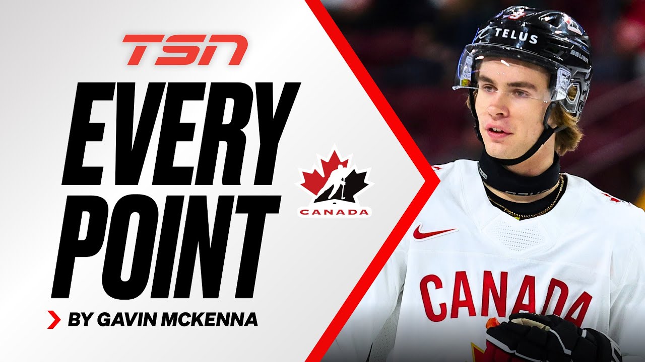 EVERY GAVIN MCKENNA POINT FROM THE 2026 WORLD JUNIORS