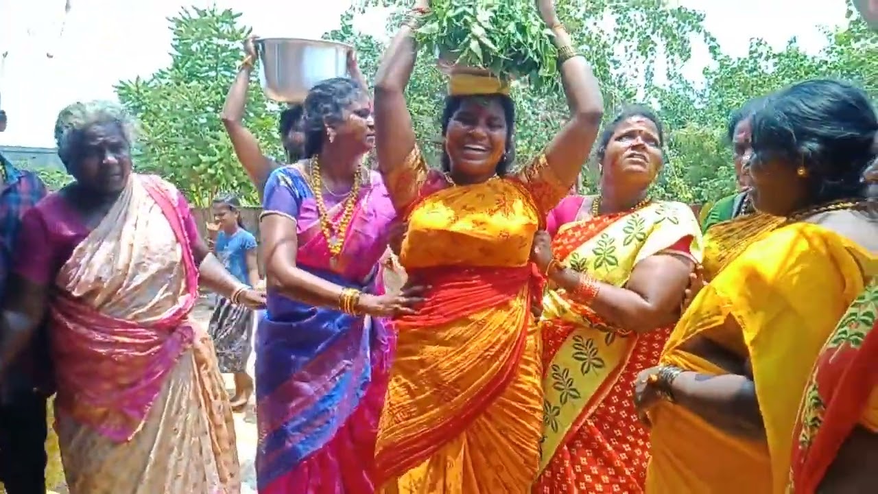 கல்லூரி மாணவிக்கு அங்காளம்மன் வந்து கூழ் குடிக்கும் அற்புதம்