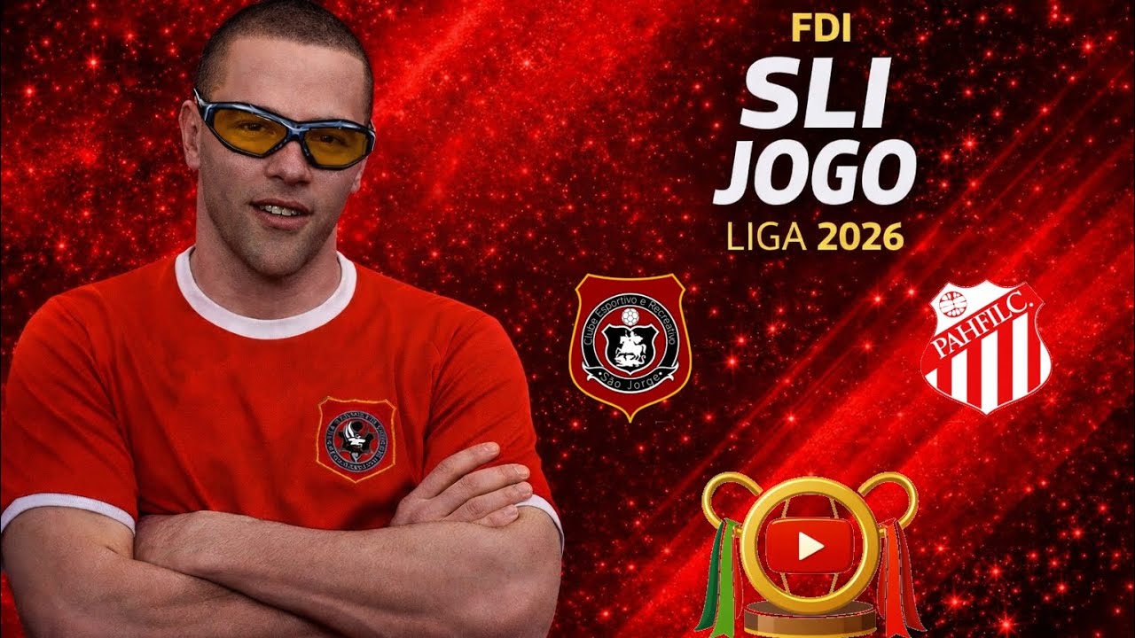 JOGO 🎮 SÃO JORGE ❤️🤍🖤 VS PAHFILC ❤️🤍