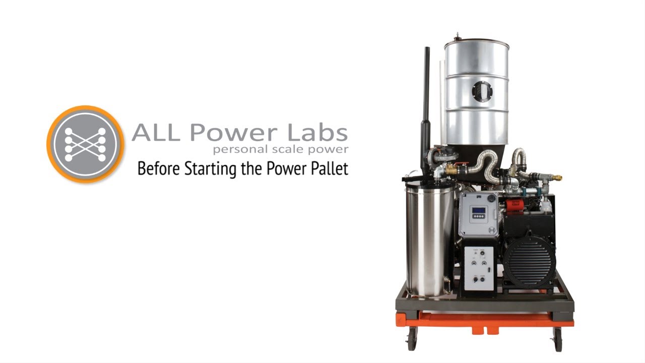 Before Starting the Power Pallet