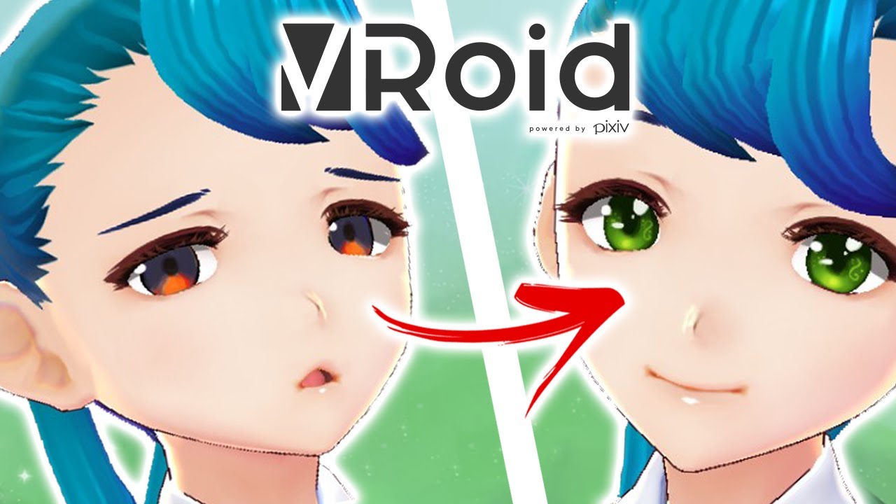 Как создать собственные текстуры глаз в VRoidStudio [ Краткое руководство ] [ VTuber/Artist ]